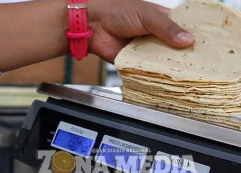 Tortilla podría costar los 25 pesos por kilo