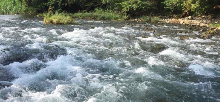 Río Tancuilín en su máximo esplendor