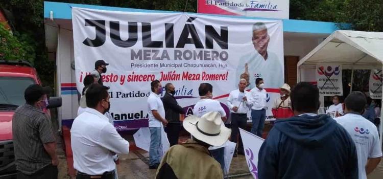 Encabeza Julián Meza candidatura social