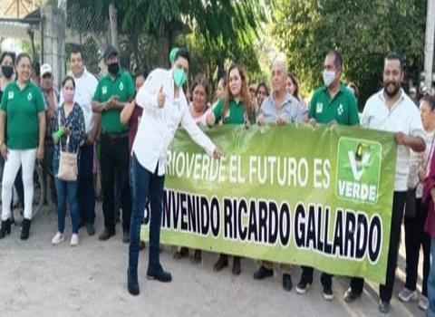 Miles en Rioverde  ingresan al Verde