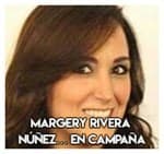 Margery Rivera Núñez… En campaña.