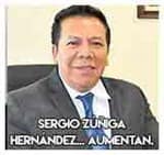 Sergio Zúñiga Hernández... Aumentan. 