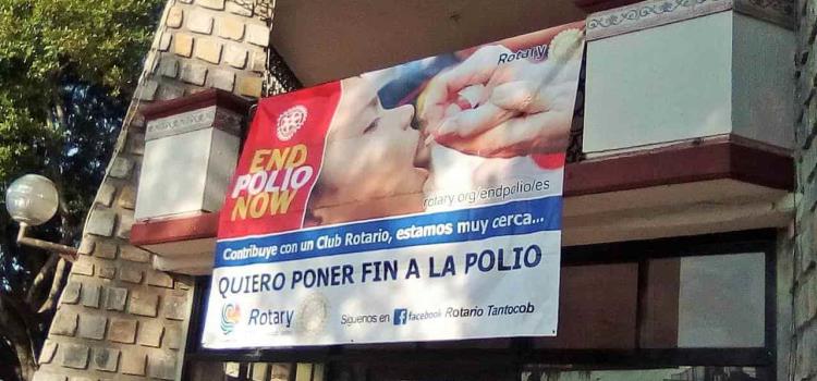 Recaudan fondos para la lucha contra la polio