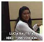 Lucía Bautista Hernández… Prevención.