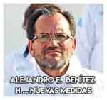 Alejandro Efraín Benítez Herrera ... Nuevas medidas