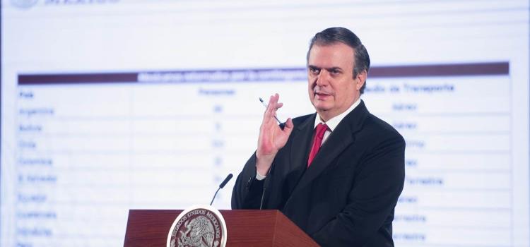 “México sabrá aplicar la ley “, asegura Ebrard 