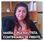 3.-María Luisa Bautista…Continuaría de frente.