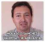 Nolasco Sanchez Valdivia…Se adelanta.