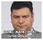2.-Daniel Jiménez Rojo…Entregó apoyos.
