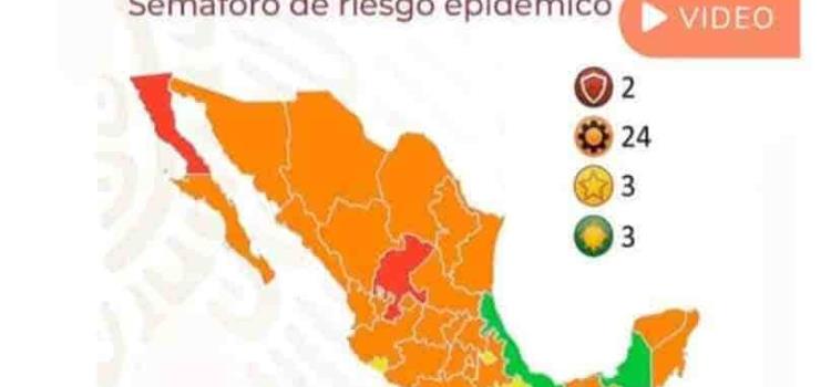 Veracruz pasó a semáforo verde