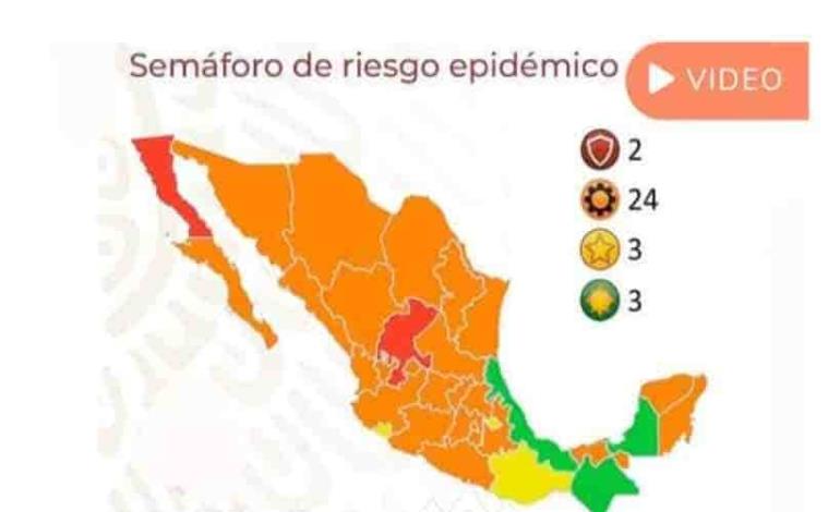 Veracruz pasó a semáforo verde