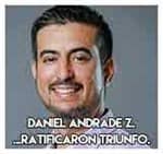 2.-Daniel Andrade Zurutuza...Ratificaron triunfo.