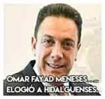 1.-Omar Fayad Meneses…..Galardonó a hidalguenses.