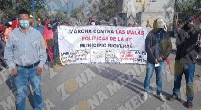 Protestan contra Gobierno de AMLO