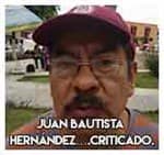 4.Juan Bautista Hernández….Criticado.