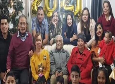 La familia Álvarez muy unidos en sus festejos