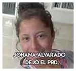 6.-Johana Alvarado…Dejó el PRD.