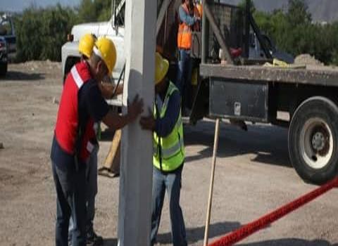 Ampliaron red eléctrica en ejido Santo Domingo