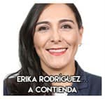 Erika Rodríguez…A contienda.