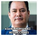 Asahel Hernández…Restricciones