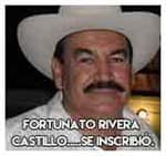 Fortunato Rivera Castillo.....Se inscribió.