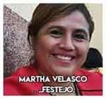 Martha Velasco…..Festejó.
