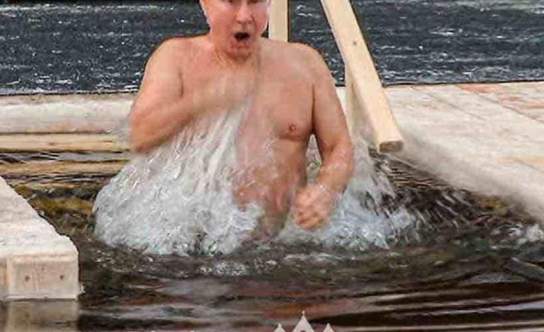Putin se sumerge en agua helada