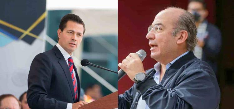 Reconoce Segob a Felipe Calderón y a Peña Nieto