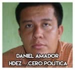 5.-Daniel Amador Hernández….Cero política.