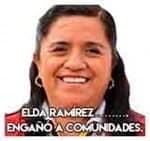 7.-Elda Ramírez……….Engañó a comunidades.