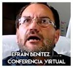 Efraín Benítez…….Conferencia virtual.