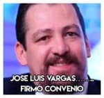 Jose Luis Vargas……..Firmó convenio