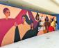 Destacan creación de mural feminista