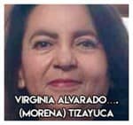 6.-Virginia Alvarado……………………….(Morena) Tizayuca.