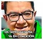Octavio Magaña…………Va en Coalición.