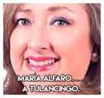 María Alfaro……A Tulancingo.