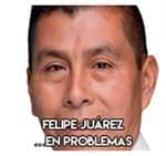 Felipe Juárez…………………En problemas.