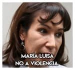 María Luisa…………..No a violencia política.