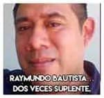 Raymundo Bautista………Dos veces suplente.