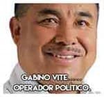 5.-Gabino Vite………………Operador político.