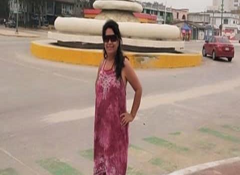 Lupita paseó en Tampico