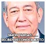 Simón Vargas………….. Reciben reconocimiento 