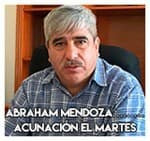 Abraham Mendoza……….. Vacunación el martes
