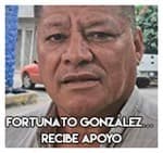 Fortunato González…… Recibe apoyo
