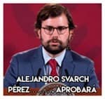 Alejandro Svarch Pérez………. Aprobará