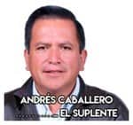 Andrés Caballero………………….. El suplente