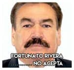 Fortunato Rivera……………………… No acepta