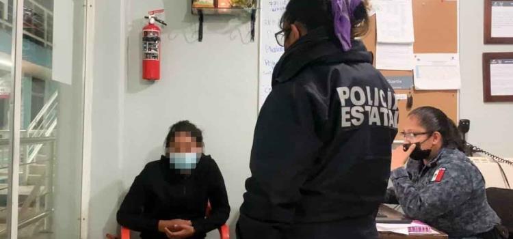 En Cuautepec, recupera Policía Estatal a adolescente no localizada
