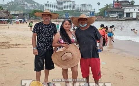 La familia Ríos visitó Acapulco