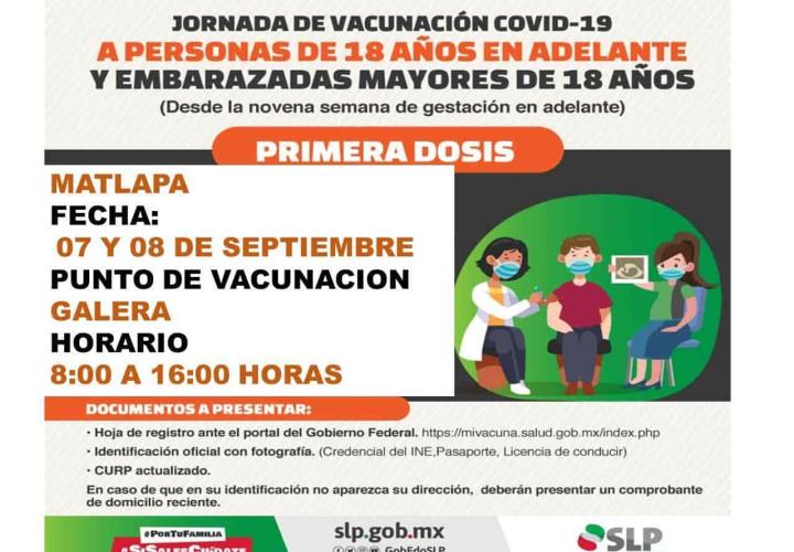 Checa las fechas de vacunación en la Huasteca Sur para jóvenes